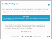 Tablet Screenshot of bookletprintingsite.com